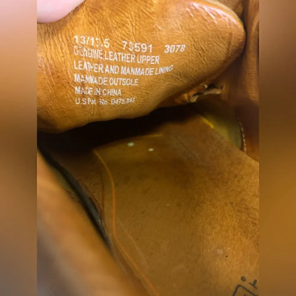 Timberland Brown Lace up shoes size 13‎
